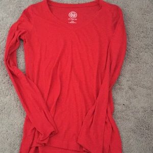 Red long sleeve